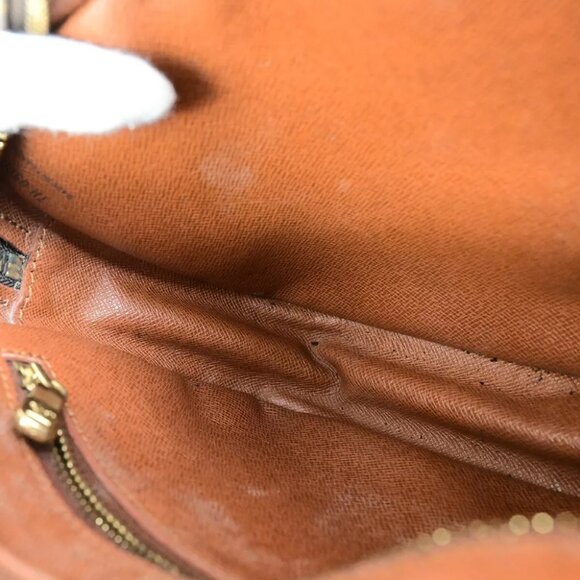 LOUIS VUITTON Jeune Fille PM Shoulder Bag Monogram Leather Brown M51227 80ED003 - Picture 15 of 15